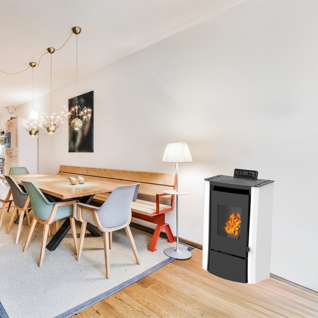 Estufa de pellets de aire Anita 7,6 kW Sannover