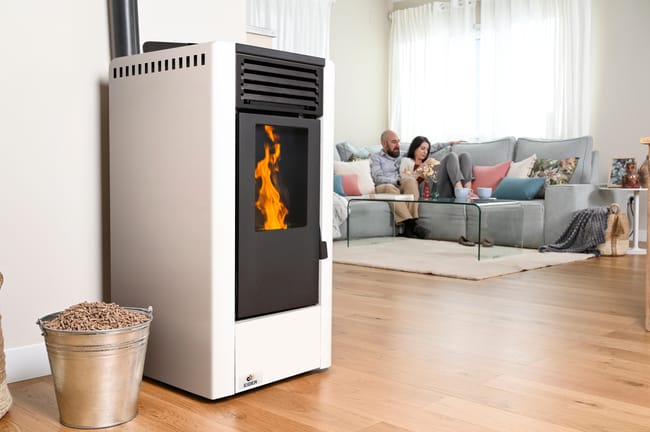 Estufa de pellet AURUM 10 kW + Wifi